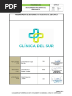 10.programacion de Mantenimiento Preventivo de La Ambulancia