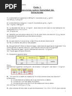 Guía Densidad de Soluciones