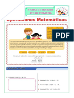 Operaciones Matemáticas