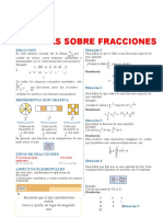 Ejercicios Con Fracciones para Segundo Grado de Secundario