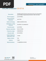 Infilink Evolution: Product Datasheet