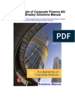 Fundamentals of Corporate Finance 8th Edition Brealey Solutions Manual