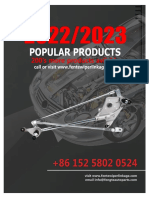 Wiper Linkage Catalog 2023 - Ruian FENTE