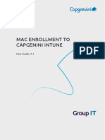 Mac Enrollment To Capgemini Intune User Guide