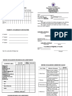 Final Report Card