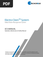 ECS MANUAL (Operation, Maintenance & Safety)