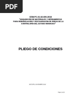 Pliego CC 005 Concurso Abierto Remodelacion y Restauracion