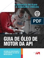 Guia de Óleo de Motor API