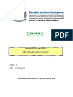 Mathematics GR 10 Paper 1