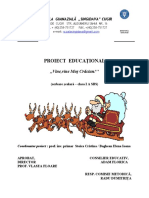 Proiect Educational Serbare Craciun