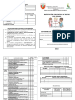 Institución Educativa #82765: Informe Del Progreso Del Estudiante