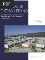 Criterios de Disenio Urbano Fraccionamientos Habitacionales 2019