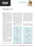 Voltage Follower Part II Circuit Intuitions