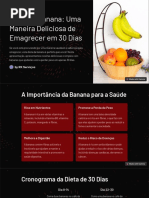 Dieta de Banana Uma Maneira Deliciosa de Emagrecer em 30 Dias