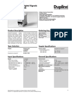 Carlo - Gavazzi-G50101106-Datasheet - Bus Powered Single Input Module