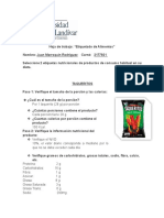 Etiquetado Nutricional