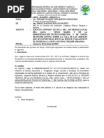 Informe #349 - Solicito Opinion Técnica Del Ala y Serfor Sobre El Permiso de La Tala de Un Arbol