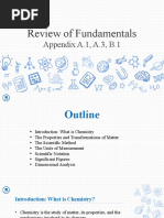 Chem 20A - Review of Fundamentals