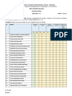 Rubricas de Evaluacion Diagnóstico