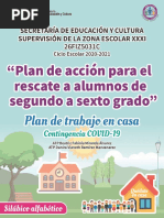 Covid-19 Plan de Alfabetización Silábico Alfabetico