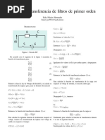 Función de Transferencia Circuitos RC y RL