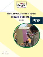 Berger Paints ITrain Program Impact Report