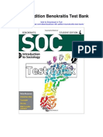 Soc 4th Edition Benokraitis Test Bank