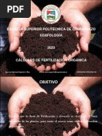 Cálculos de Fertilización Orgánica