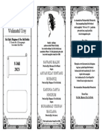 Undangan Nikah Walimatul Ursy - 3 Kolom