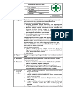 3.4.1 Sop Pemberian Anestesi Lokal 2021