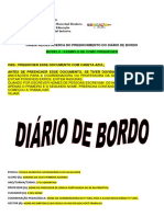 Como Preencher o Diário de Bordo 2023