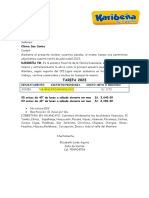 Proforma Karibeña 2023