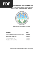 Cuentas Por Cobrar e Inventarios