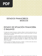 Estados Financieros Básicos