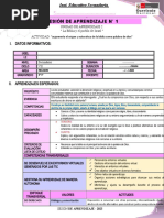 Sesion Religion 3°4° Sec-Semana 01 Uni2