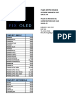 Plantilla Editable de Lista de Precios