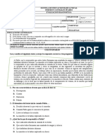 Evaluación Diagnostico 23-24 - Lengua