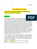 Ensayo de Finanzas Públicas de Japón