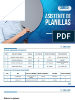 Asistente de Planillas - Sesión 6