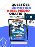 50 Questões Informática Nivel Médio - Quatis RJ - 2023