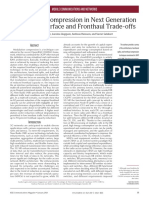 Modulation Compression in Next Generation RAN Air Interface and Fronthaul Trade-Offs