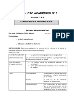 Pa - N°3 - Redacción Del Ensayo - Com y Arg Sabado