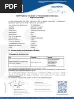 Certificado Afiliaciondex