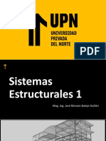 Sesión 12 - Sistemas Estructurales 1