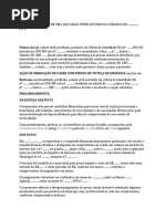 Acao de Obrigacao de Fazer CC Indenizacao Por Danos Morais e Pedido de Tutela de Urgencia