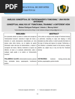 APOYO 2 - Análisis Conceptual de Entrenamiento Funcional, Una Visión Diferente.