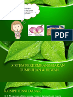 KD 3.2 Sistem Perkembangbiakan Tumbuhan & Hewan