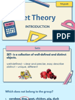 G7 - Intro To Sets