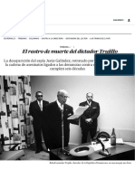 El Rastro de Muerte Del Dictador Trujillo - Opinión - EL PAÍS