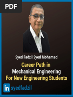 006-Career Path in Mechanical Engineering For New Engineering Students